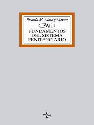 cover image of Fundamentos del Sistema Penitenciario